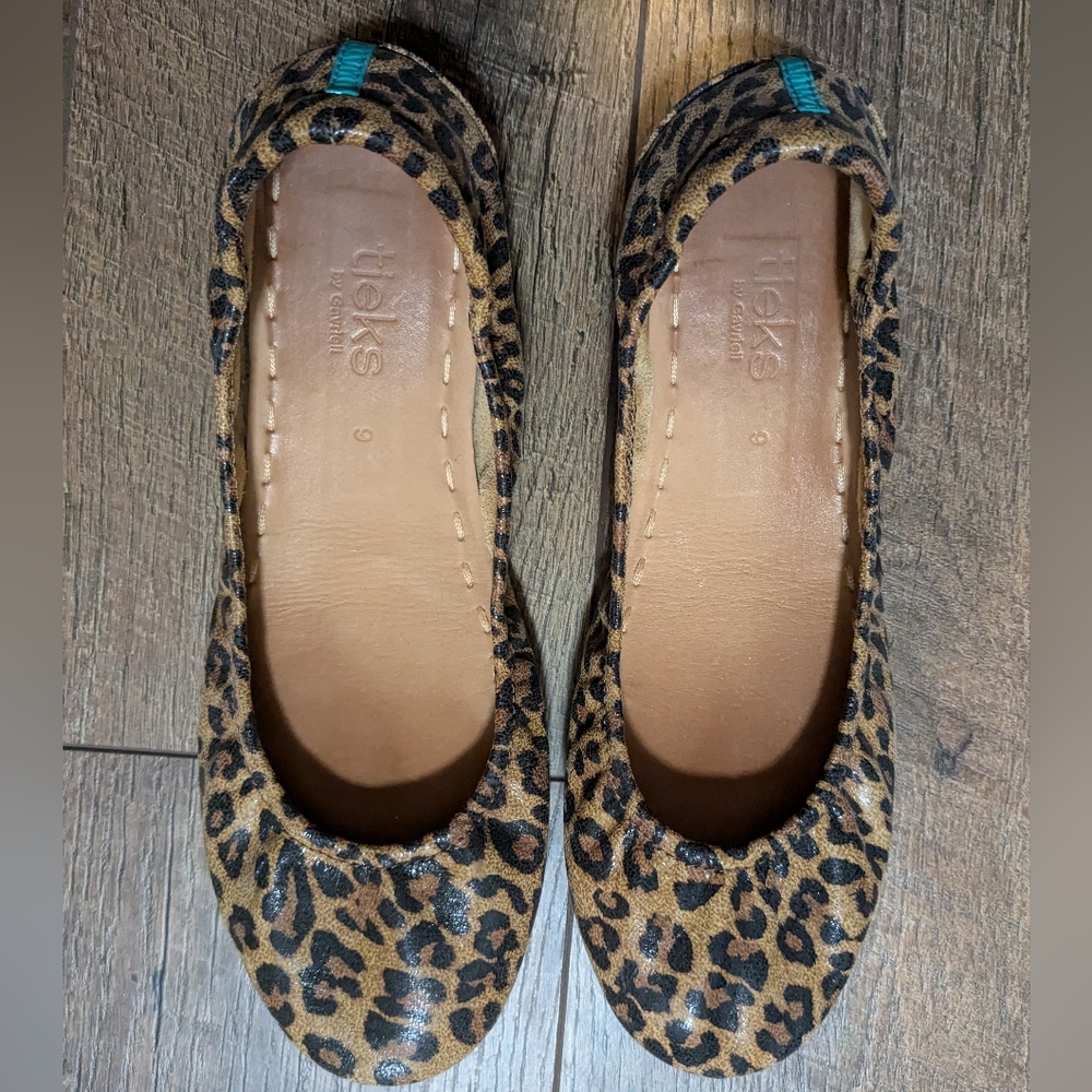 Tieks Leopard Ballet Flats